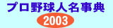 �X���_�Ғ��@�v���싅�l�����T2003